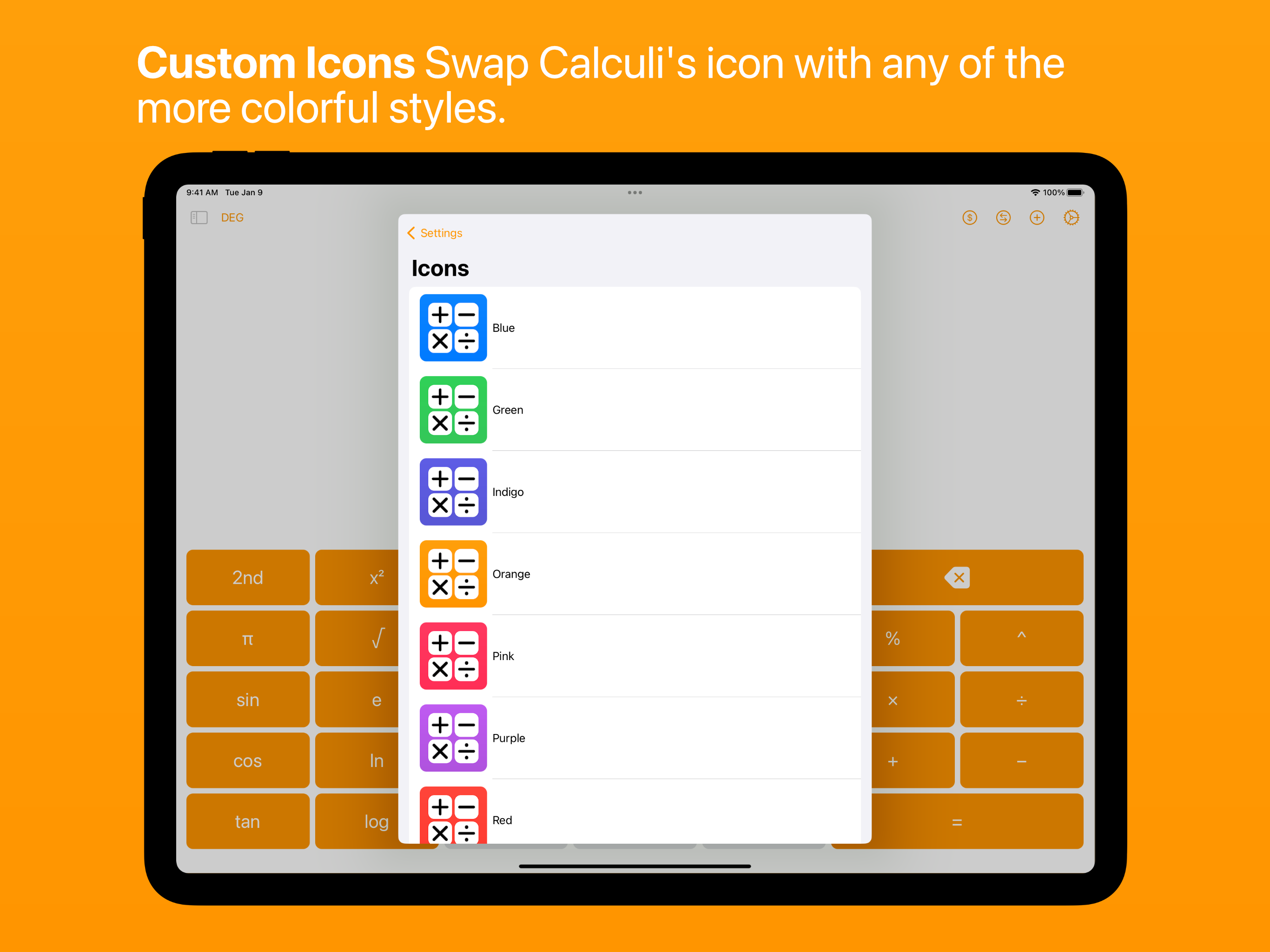 Custom Icons on iPadOS